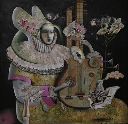 Rugiada, mistica dell\'Eros - a Paint Artowrk by octavia monaco